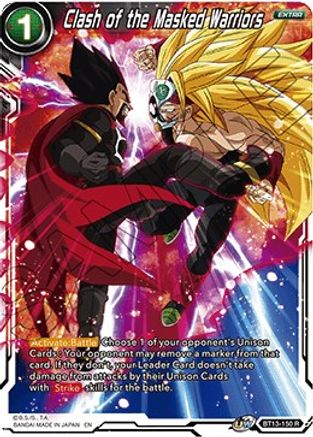 Image of Clash of the Masked Warriors (BT13-150) - Supreme Rivalry