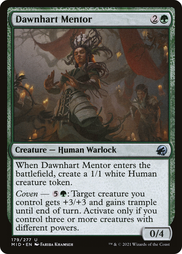 Image of Dawnhart Mentor (MID-179) - Innistrad: Midnight Hunt