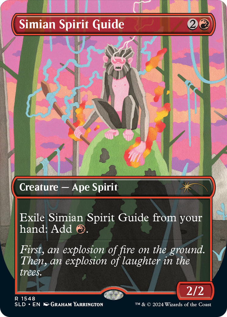 Image of Simian Spirit Guide (SLD-1548) - Secret Lair Drop (Borderless)
