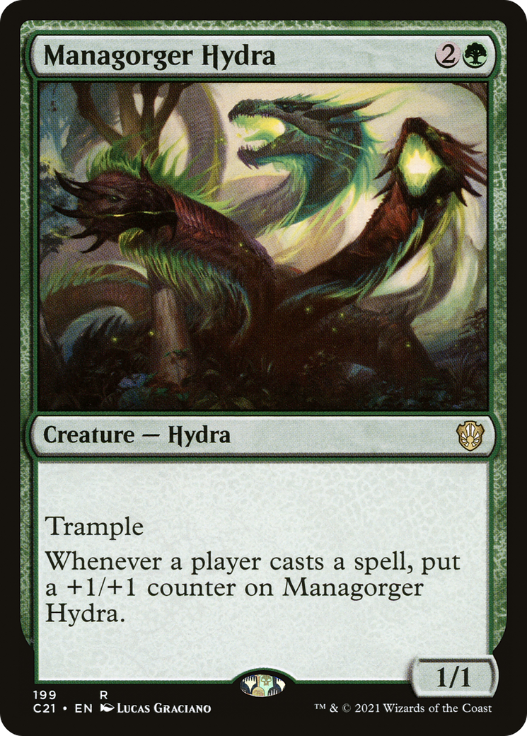 Image of Managorger Hydra (C21-199) - Commander 2021