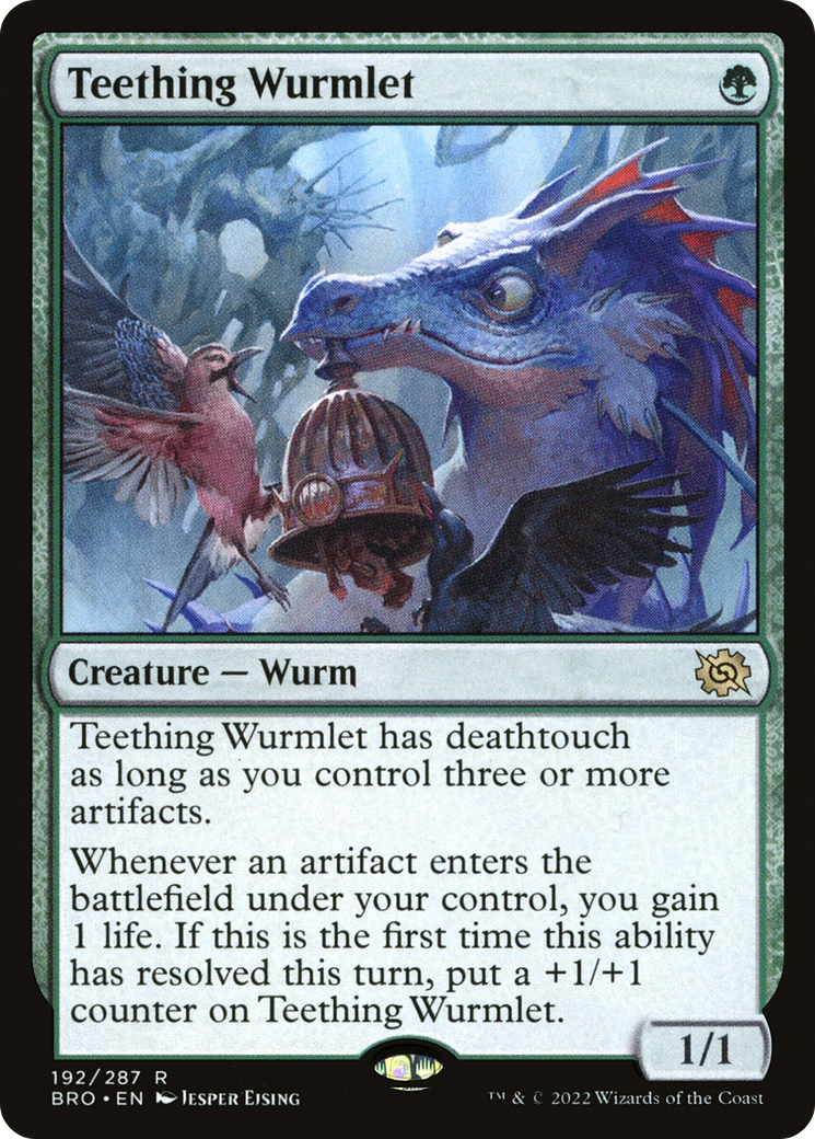 Image of Teething Wurmlet (BRO-192) - The Brothers' War