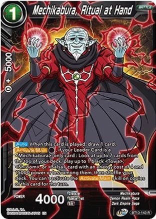 Image of Mechikabura, Ritual at Hand (BT13-143) - Supreme Rivalry