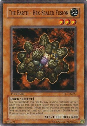 Image of The Earth - Hex-Sealed Fusion (FET-EN029) - Flaming Eternity Unlimited