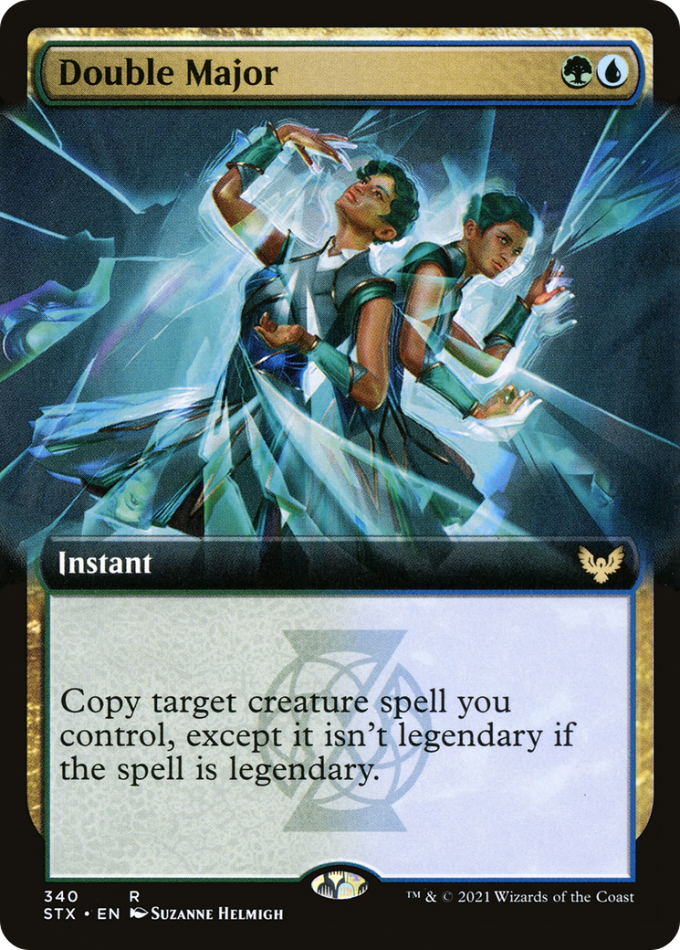 Image of Double Major (Extended Art) (STX-340) - Strixhaven: School of Mages: (Extended Art) Foil