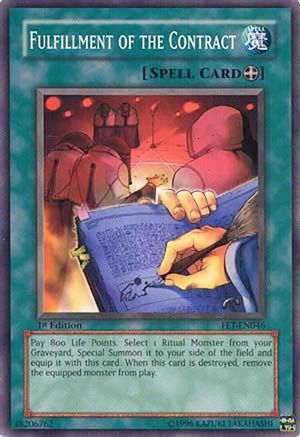 Image of Fulfillment of the Contract (FET-EN046) - Flaming Eternity Unlimited