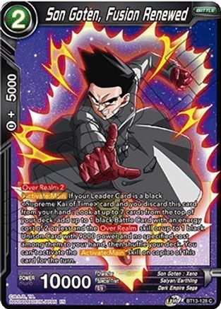 Image of Son Goten, Fusion Renewed (BT13-128) - Supreme Rivalry