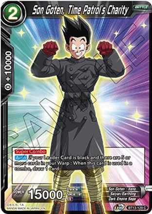 Image of Son Goten, Time Patrol's Charity (BT13-129) - Supreme Rivalry