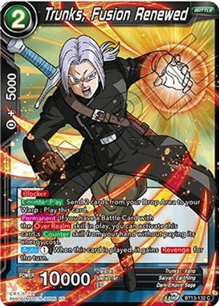 Image of Trunks, Fusion Renewed (BT13-132) - Supreme Rivalry
