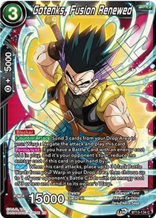 Image of Gotenks, Fusion Renewed (BT13-134) - Supreme Rivalry Foil