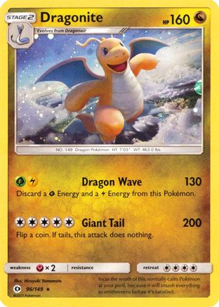 Image of Dragonite 096/149  - Holofoil Miscellaneous Cards & Products - Promo