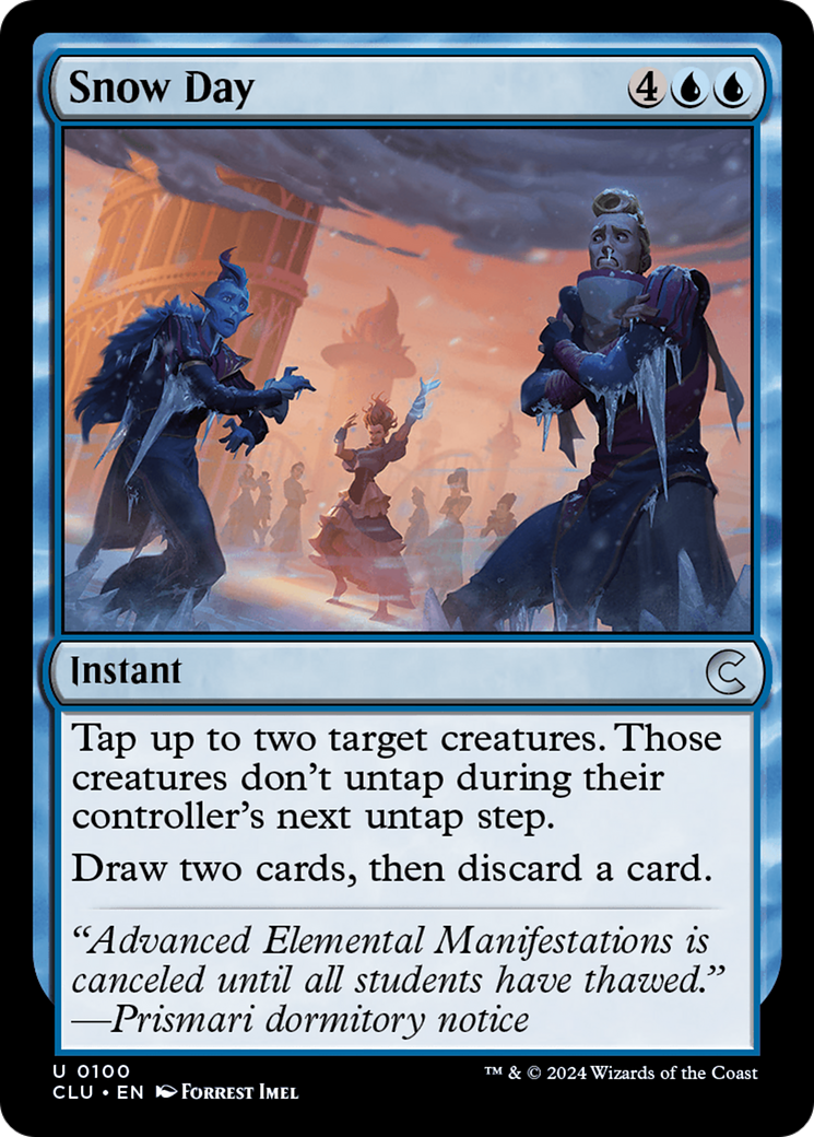 Image of Snow Day (CLU-100) - Ravnica: Clue Edition