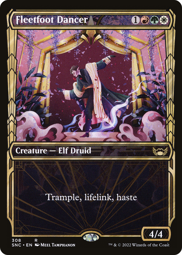 Image of Fleetfoot Dancer (Showcase) (SNC-308) - Streets of New Capenna: (Showcase)