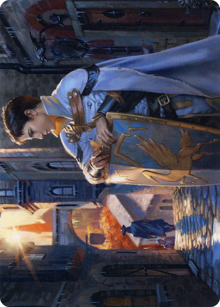 Image of Dennick, Pious Apprentice // Dennick, Pious Apprentice (AMID-058) - Midnight Hunt Art Series (Borderless)