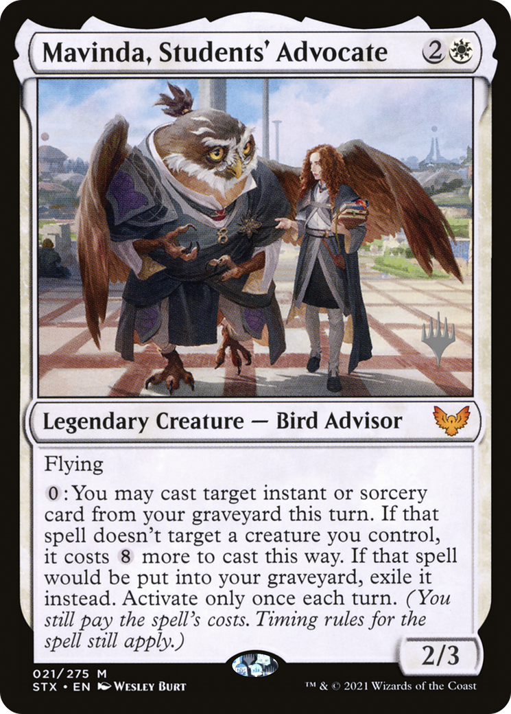 Image of Mavinda, Students' Advocate (PPSTX-021) - Strixhaven: School of Mages Promos