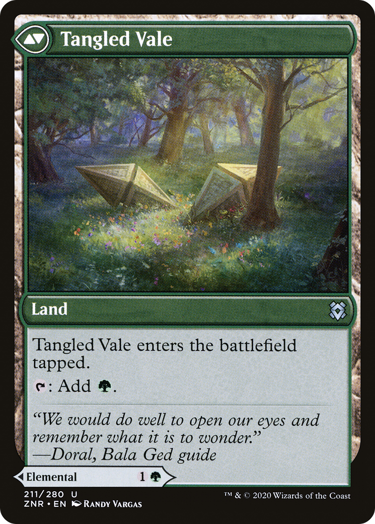 Image of Tangled Florahedron (ZNR-211) - Zendikar Rising