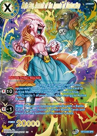Image of Majin Buu, Assault of the Agents of Destruction (SPR) (BT13-034) - Supreme Rivalry