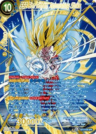 Image of SS2 Son Gohan, Astonishing Strike (SPR) (BT13-036) - Supreme Rivalry
