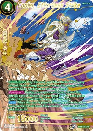 Image of Cooler, Effortless Strike (SPR) (BT13-073) - Supreme Rivalry