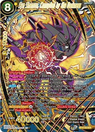 Image of Syn Shenron, Corrupted by the Darkness (BT13-152) - Supreme Rivalry