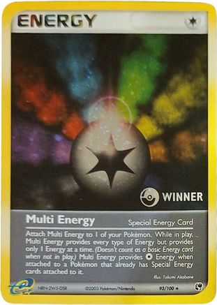 Image of Multi Energy (Special) 093/100  - Holofoil League & Championship Cards - Promo