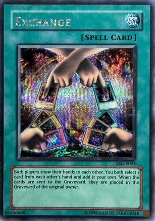 Image of Exchange (TSC-E001) - Yu-Gi-Oh! Video Game Promotional Cards 1st Edition
