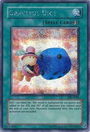 Image of Graceful Dice (TSC-E002) - Yu-Gi-Oh! Video Game Promotional Cards 1st Edition