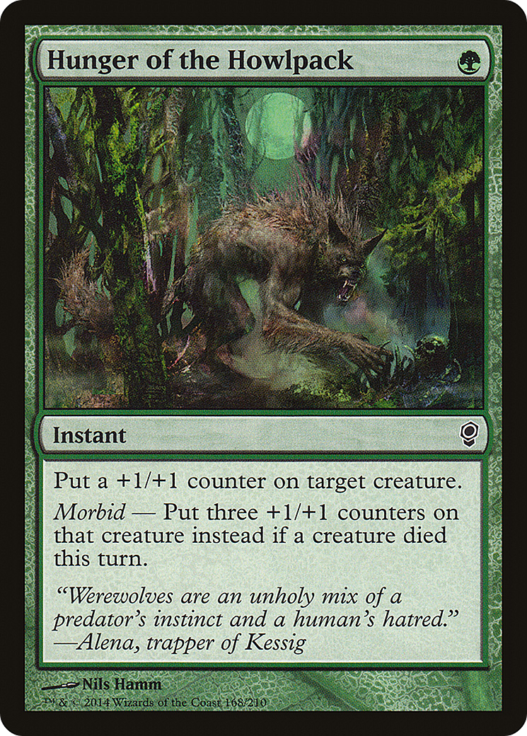 Image of Hunger of the Howlpack (CNS-168) - Conspiracy Foil