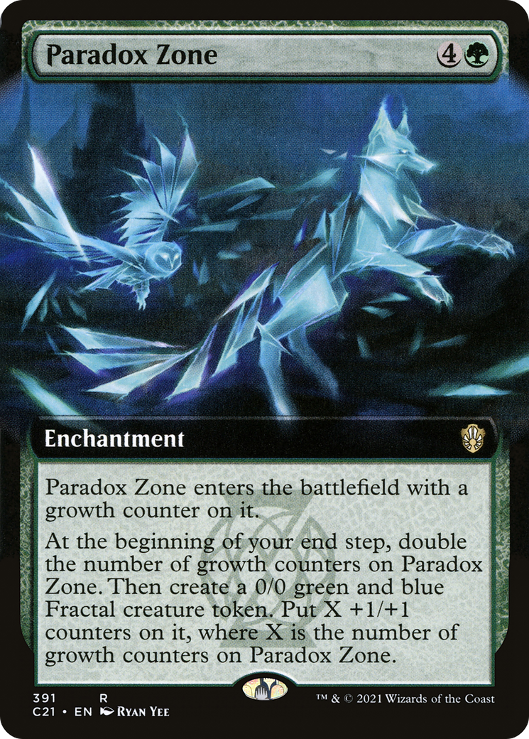 Image of Paradox Zone (Extended Art) (C21-391) - Commander 2021: (Extended Art)