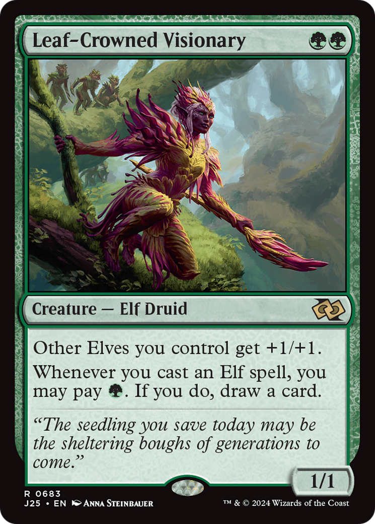 Image of Leaf-Crowned Visionary (J25-683) - Foundations Jumpstart