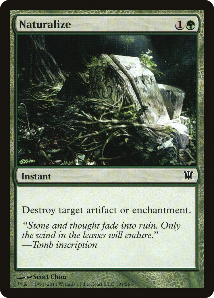 Image of Naturalize (ISD-197) - Innistrad Foil