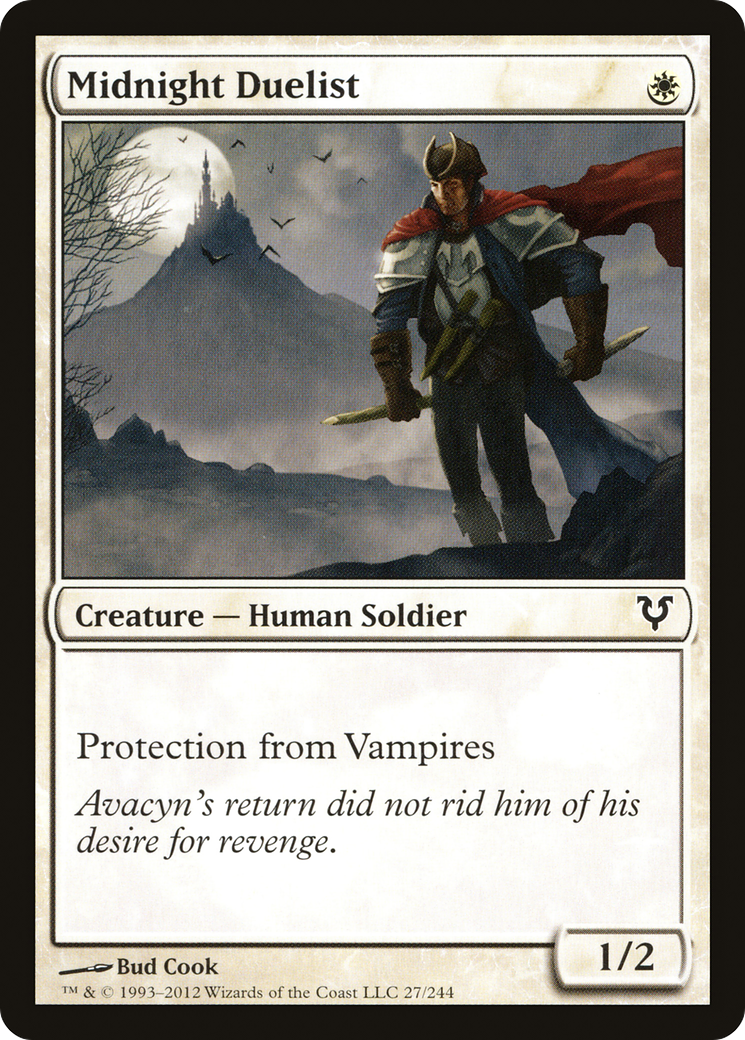 Image of Midnight Duelist (AVR-027) - Avacyn Restored