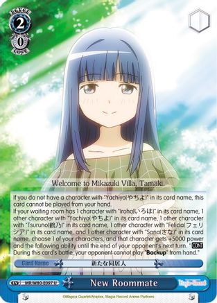 Image of New Roommate (MR/W80-E097 U) - Magia Record: Puella Magi Madoka Magica [Side Story] (Anime)