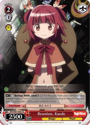 Image of Reunion, Kaede (MR/W80-TE06 TD) - Magia Record: Puella Magi Madoka Magica [Side Story] (Anime)