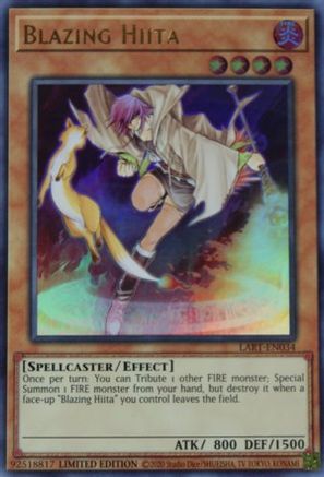 Image of Blazing Hiita (LART-EN034) - The Lost Art Promotion Limited