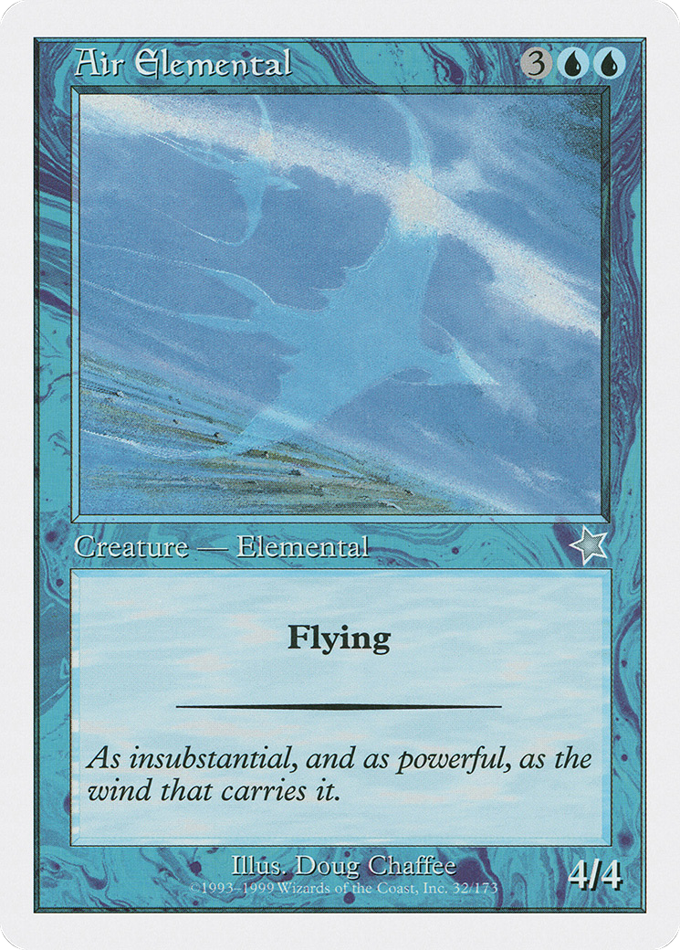 Image of Air Elemental (S99-032) - Starter 1999