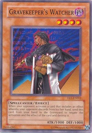Image of Gravekeeper's Watcher (DR1-EN012) - Dark Revelation Volume 1 Unlimited