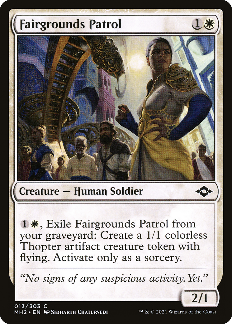 Image of Fairgrounds Patrol (MH2-013) - Modern Horizons 2 Foil