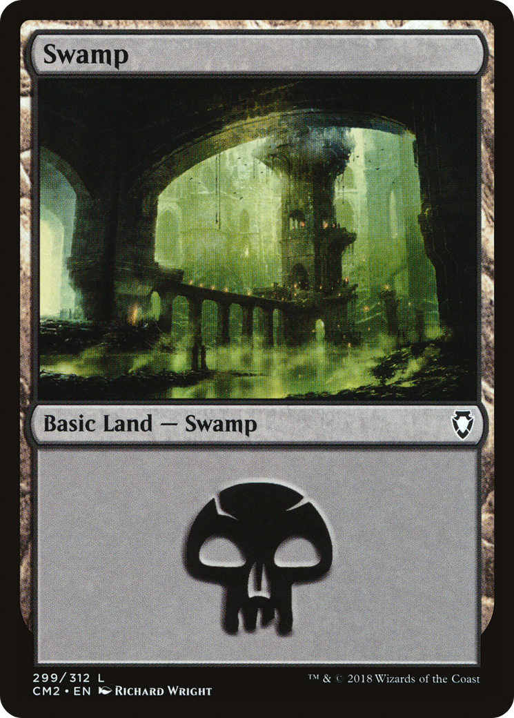 Image of Swamp (299) (CM2-299) - Commander Anthology Volume II