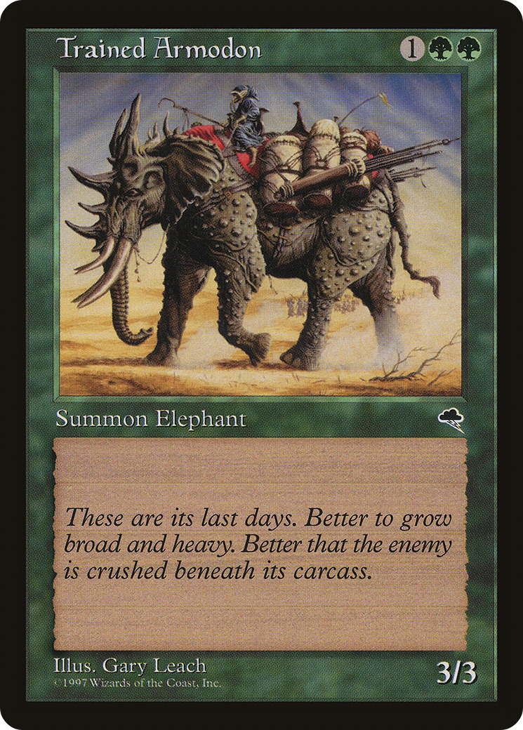 Image of Trained Armodon (TMP-260) - Tempest