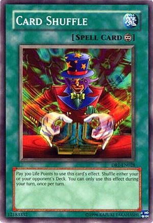 Image of Card Shuffle (DR1-EN028) - Dark Revelation Volume 1 Unlimited
