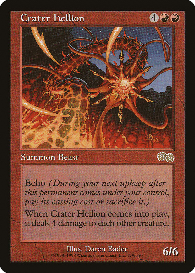 Image of Crater Hellion (USG-179) - Urza's Saga