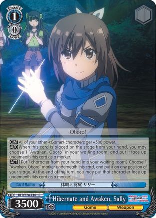 Image of Hibernate and Awaken, Sally (BFR/S78-E101 C) - BOFURI: I Don't Want to Get Hurt, so I'll Max Out My Defense