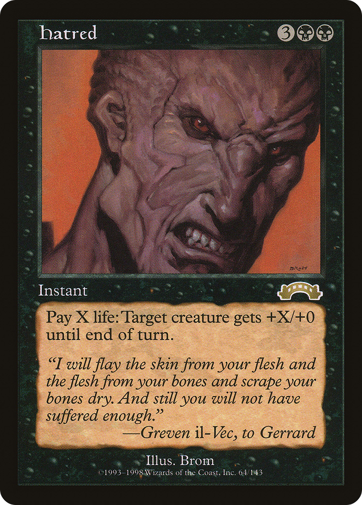 Image of Hatred (EXO-064) - Exodus