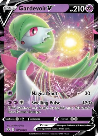Image of Gardevoir V SWSH105  - Holofoil SWSH Sword & Shield Promo Cards - Promo