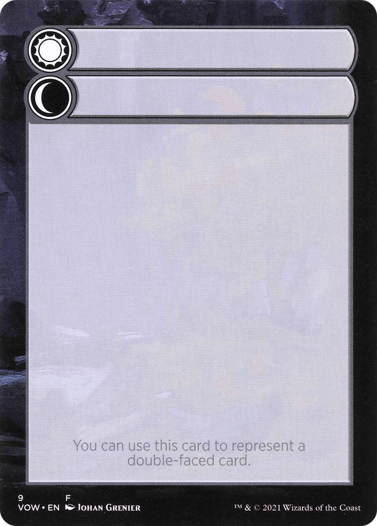 Image of Double-Faced Substitute Card (SVOW-009) - Innistrad: Crimson Vow Substitute Cards (Borderless)