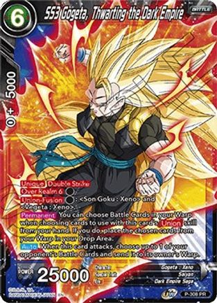 Image of SS3 Gogeta, Thwarting the Dark Empire (P-308) - Promotion Cards