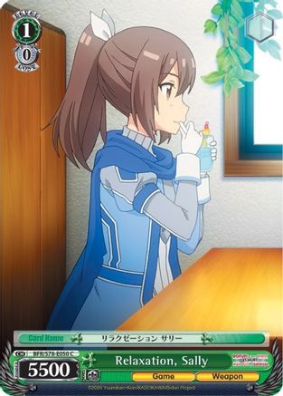 Image of Relaxation, Sally (BFR/S78-E050 C) - BOFURI: I Don't Want to Get Hurt, so I'll Max Out My Defense