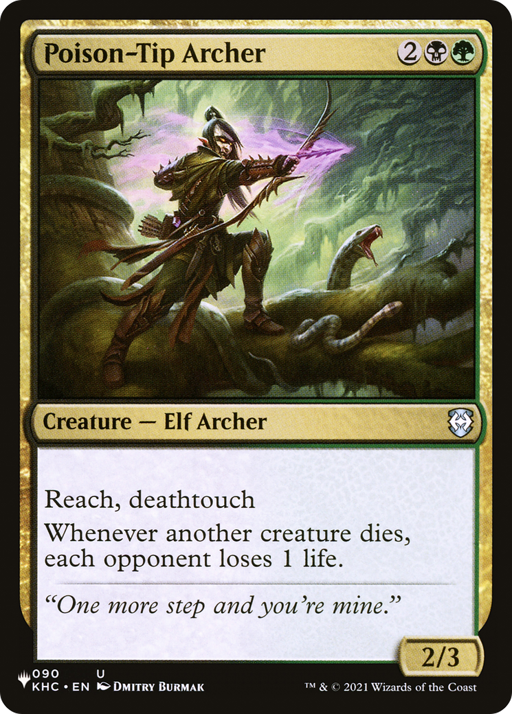 Image of Poison-Tip Archer (LIST-KHC-90) - The List