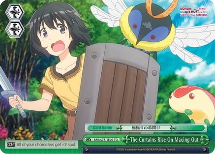Image of The Curtains Rise On Maxing Out (BFR/S78-TE09 TD) - BOFURI: I Don't Want to Get Hurt, so I'll Max Out My Defense