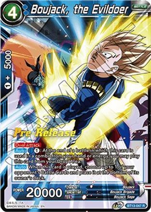Image of Boujack, the Evildoer (BT13-047) - Supreme Rivalry PreRelease Cards